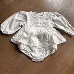 marron 2025ss ♡ ホワイト ロンパース 18m