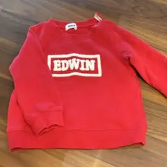 EDWIN 赤トレーナー