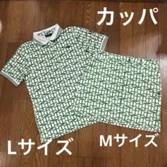 カッパ♡セットアップ　ゴルフスカート　ゴルフポロシャツのサムネイル