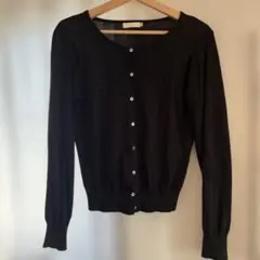 earth music&ecology 黒 カーディガン 長袖