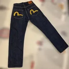 EVISU エビス NO.2 2001 ピンクカモメ 濃紺 赤耳 W34 - メルカリ