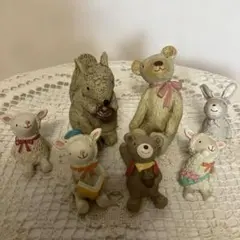 アニマル フィギュア 7点セット