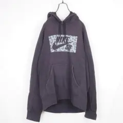 Y2313*NIKE SB ナイキ スウェット パーカー 黒ブラック