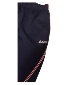 asics ネイビー ジャージパンツ Lサイズ