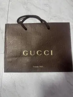 GUCCI ショップ袋 紙袋 ブラウンのサムネイル