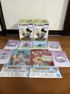 一番くじ ドラゴンボール A賞 孫悟空＆クリリン牛乳配達フィギュア