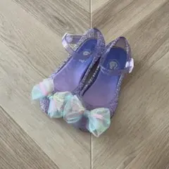 バースデイ Cottoli コトリ ラプンツェル ラバーサンダル 17cm 紫