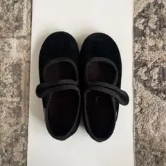 Cienta シエンタ ベロアシューズ　ブラック　27