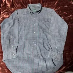 希少　70s 80s IZOD ラコステ 糸巻きタグ　ボタンダウンシャツ　古着