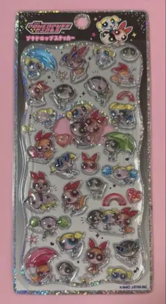 【正規品】 パワーパフガールズ　プチドロップステッカー　カミオジャパン