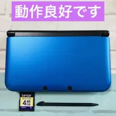 ニンテンドー3DS LLブルー×ブラック 本体 動作品