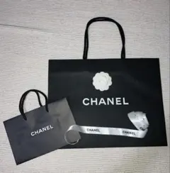 シャネルカメリアつきショッパー＆リボン セット③