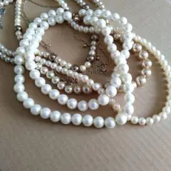 パール ネックレスセット