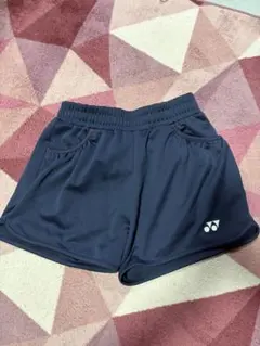 ヨネックス ポケット付きショートパンツ ネイビー