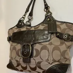 COACH コーチ F13742 シグネチャー ソーホー トートバッグ y2k - メルカリ