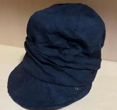 Loo&c UVハット 帽子 キャスケット ブラック Lサイズ