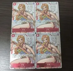 ナミ：プレミアムカードコレクション 25周年エディション R パラレル 4枚