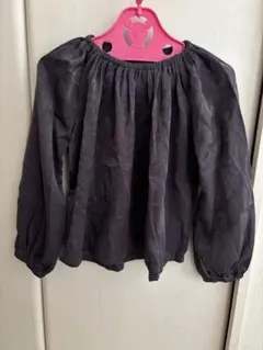 Rora チャコールグレートップス　100cm