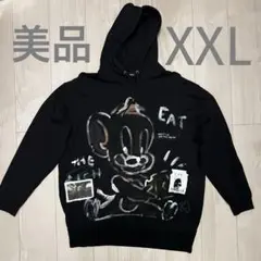 Guernica ゲルニカ トム&ジェリー パーカー ブラック XXL - メルカリ