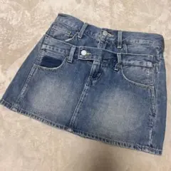 【SLY】デニム カーゴ ミニスカートのサムネイル