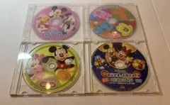 【4点セット】DVD&CDディズニーワールドファミリー　WONDER PACK