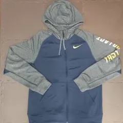 新品/Nike Dri-FIT フード付きジャケット ネイビー/グレー/Lサイズ