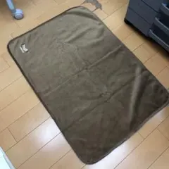 YANMAR ブラウン ブランケット 約70cm x 100cm