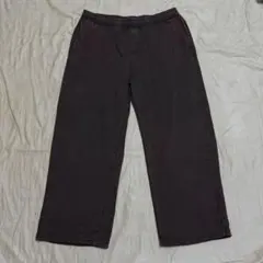 GU ジーユー　XXL ダークブラウン ウォッシュド　スウェットパンツ