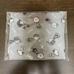 スヌーピー エコバッグ　グレー　新品未使用