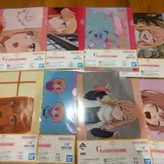 一番くじ　着せ恋　クリアファイル　その着せ替え人形は恋をする　8点セット