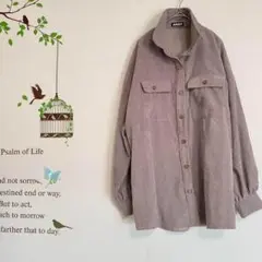 ANAP /コーデュロイ シャツ ジャケット 両胸ポケット オーバーシャツ