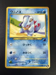 ワニノコ LV.19 158 イントロパック Totodile 旧裏