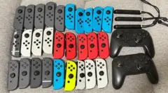 【訳ありまとめ売り】任天堂純正 Switch ジョイコン28個セット+5個