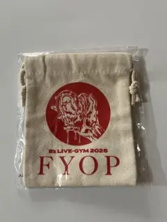B'z LIVE-GYM 2025 FYOP ガチャミニ巾着 ナチュラル