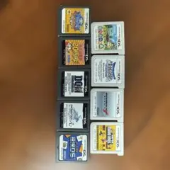 ニンテンドー3DS DS ポケモンどう森 ソフト6本セット動作確認済み
