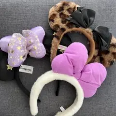 ディズニーランド カチューシャ3個セット