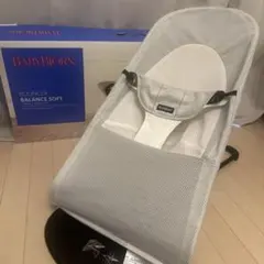 ベビービョルン バウンサーバランスソフト Air グレーホワイトのサムネイル