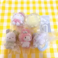 サンリオキャラクターズ カラフルカラビナマスコットチャーム ガチャ コンプリート