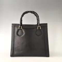 本革バンブーハンドル CHRISTIAN MODE シボ革 トートバッグA4可