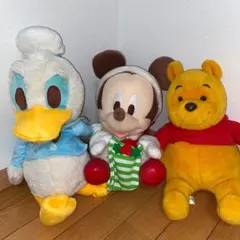 ディズニー くまのプーさん　ドナルドダッグ　3点セット