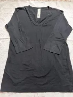 ATTACHMENT カットソー ブラック　サイズ1(Ｓ)