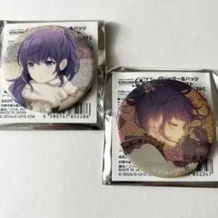 プロセカ　グリッター缶バッジ　朝比奈まふゆ　ニーゴ　特訓後　37 38 C