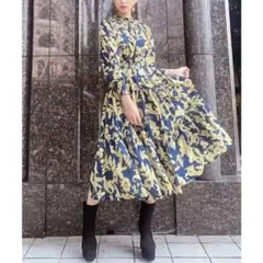 eimy istoire Camila flower ティアードワンピース 美品