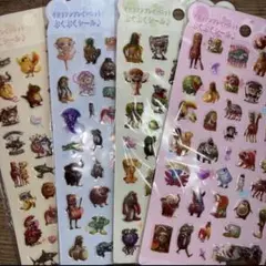 ブレインロット ぷくぷくシール 立体 4枚 フォートナイト 3Dシール