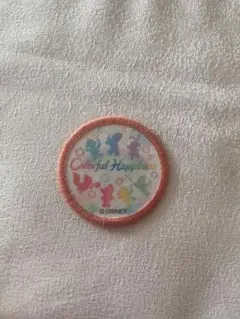 ディズニーシー ダッフィーフレンズ カラフルハピネス ワッペン シルエット 全員