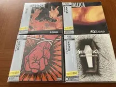 帯付　SHM-CD メタリカ　4タイトル