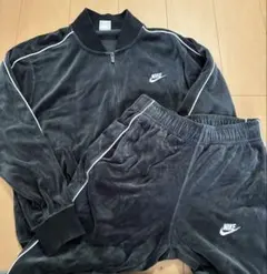 希少⭐︎NIKE ナイキ　ベロア　トラックジャケットパンツ　セットアップ　ブラック