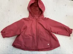 フード付きパーカー ジャケット アウター 子供服 保育園着90