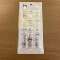 おはじきシール　おはじきふうシール　サンリオ　クロミ