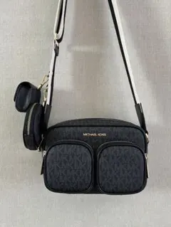 MICHAEL KORS ブラックショルダーバッグ
